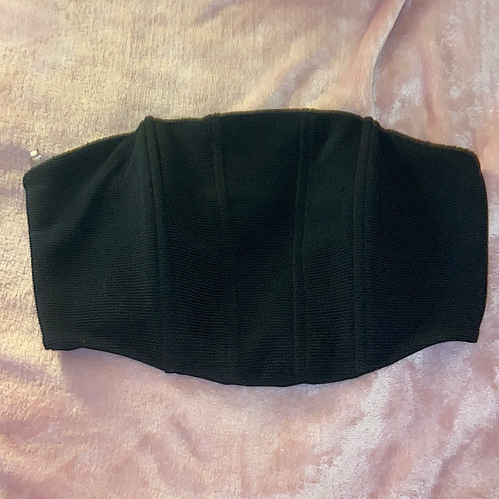 BLACK TUBE TOP